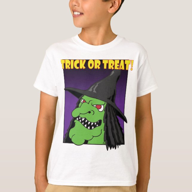 T-shirt CHEMISES HALLOWEEN, série LIGHT #1 (Devant)