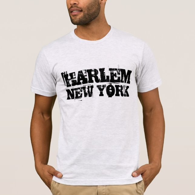 T-SHIRT CHEMISES HARLEM NEW YORK (Devant)