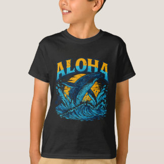 T-shirt Chemises Hawaïennes pour Enfants Garçon Mignon Haw
