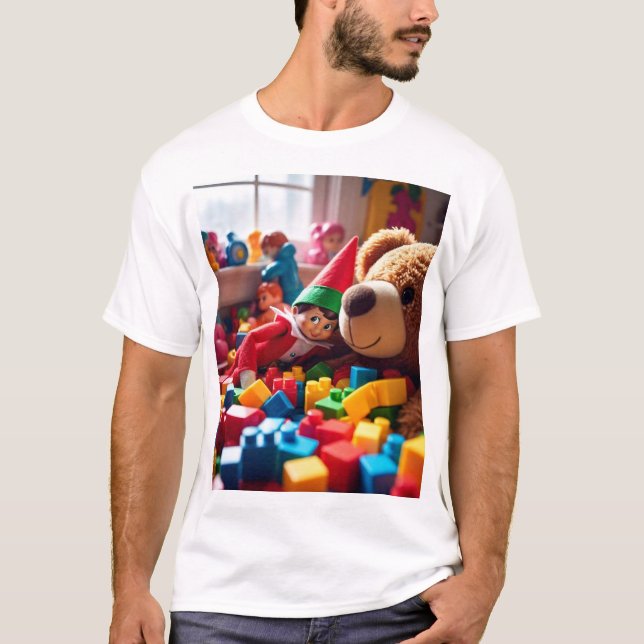 T-shirt chemises hommes de noël 2025 (Devant)