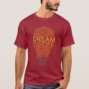 T-shirt Chemises inspirées d'ampoule -. choisissez le