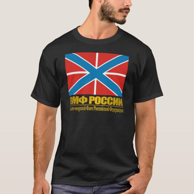 T-shirt Chemises "Jack de la marine russe" (Devant)