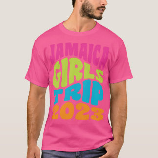 T-shirt Chemises Jamaica Girls Trip 2023 pour Femmes Match