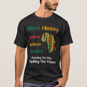 T-shirt Chemises Juneteenth Femmes Hommes Carte d'Afrique