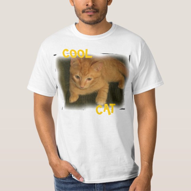 T-shirt Chemises Kitty "CAT COOL" (Devant)