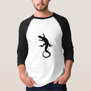 T-shirt Chemises Lizard Art Reptile Baseball Jersey