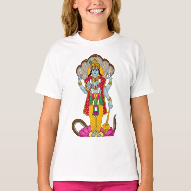 T-shirt Chemises Lord Vishnu (Devant)