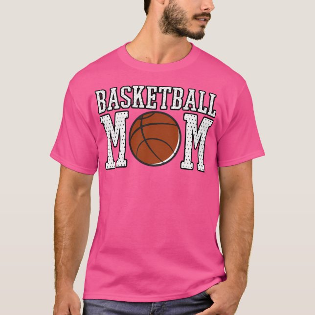 T-shirt Chemises maman de basket (Devant)