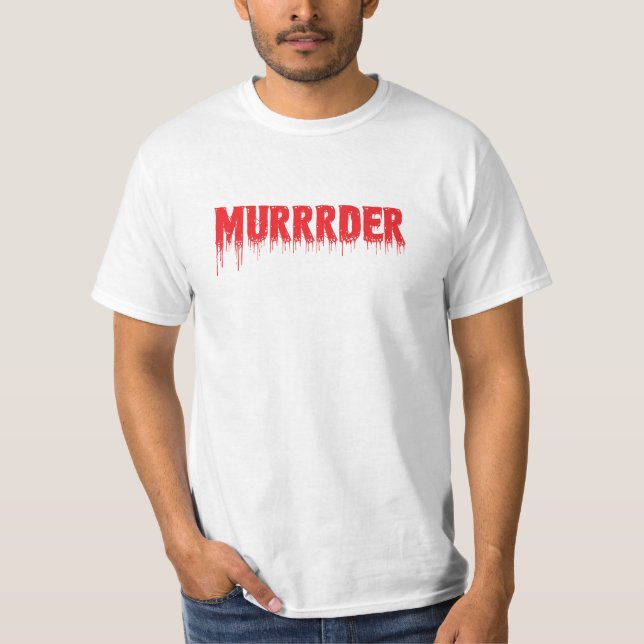 T-shirt Chemises Meurtre (Devant)
