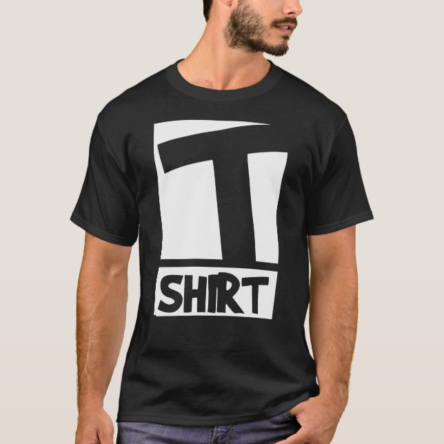 T-shirt Chemises noires (Devant)