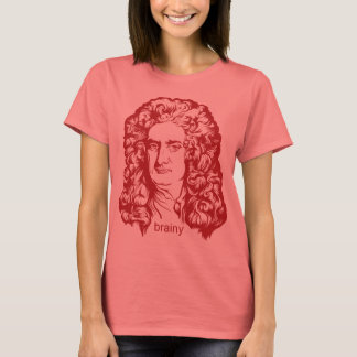 T-shirt Chemises personnalisables de monsieur Isaac Newton