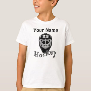 T-shirt Chemises personnalisées d'hockey pour des garçon