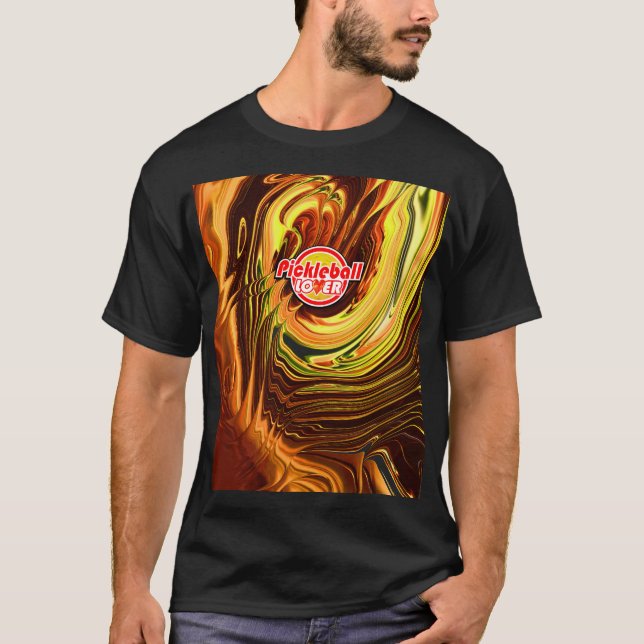T-shirt Chemises Pickleball Lover 2A Options (Devant)