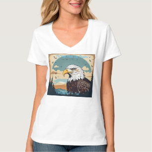 T-shirt Chemises pour femmes : American Eagle, style volan