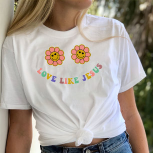 T-shirt Chemises Pour Femmes, Amour Comme Jésus