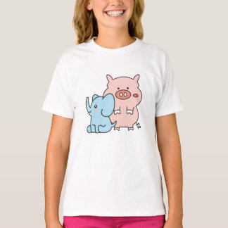 T-shirt chemises pour filles