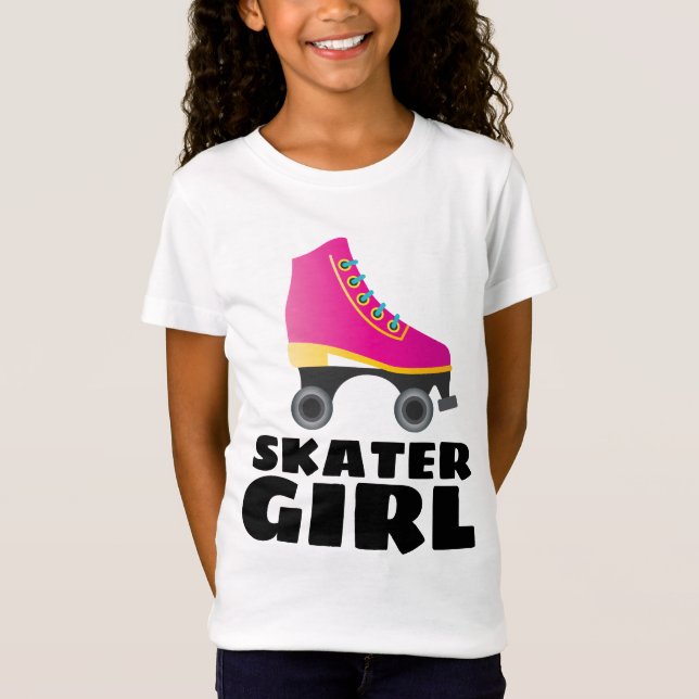 T-Shirt CHEMISES POUR FILLES SKATEUSES (Devant)