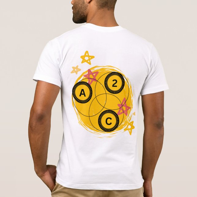 T-shirt chemises pour hommes (Dos)