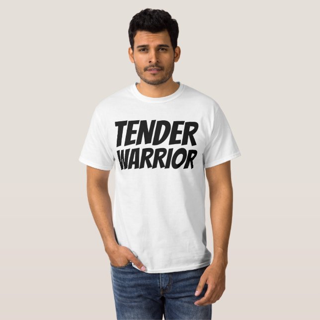 T-shirt Chemises pour hommes TENDER WARRIOR (Devant entier)