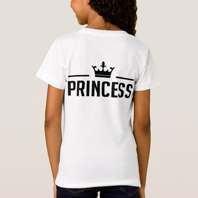 T-Shirt Chemises Prince et Princesse (Dos)