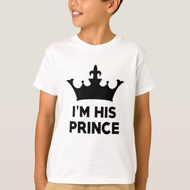 T-shirt Chemises Prince et Princesse (Devant)