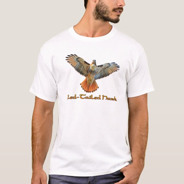 T-shirt Chemises Red-Tailed Hawk (Devant)
