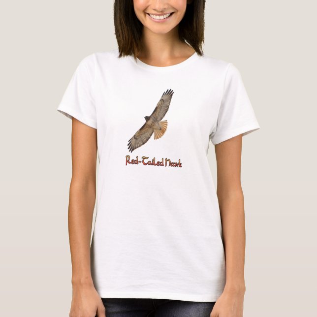 T-shirt Chemises Red-Tailed Hawk (Devant)