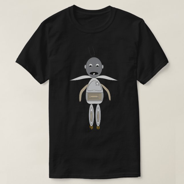 T-SHIRT CHEMISES ROBOTS (Design devant)