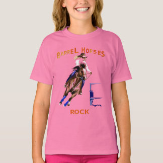 T-shirt Chemises rocheuses Chevaux-Barils