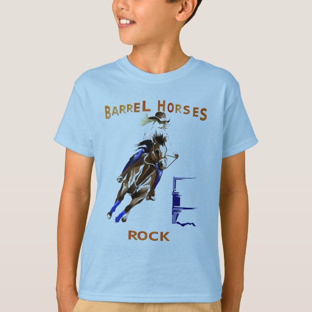 T-shirt Chemises rocheuses Chevaux-Barils (Devant)