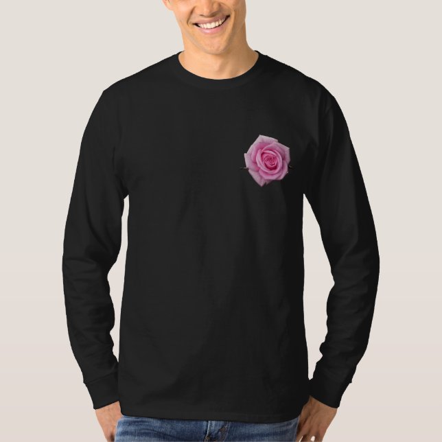 T-shirt Chemises rose Novelty Bouteniere Rose (Devant)
