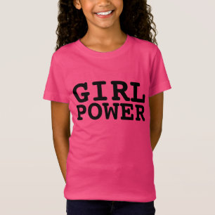 T-Shirt CHEMISES ROSES FILLE POUVOIR FILLE