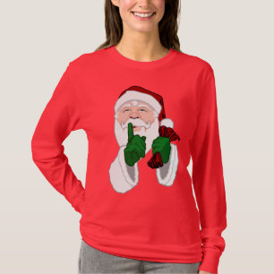 T-shirt Chemises Santa Clause Femmes Père Noël