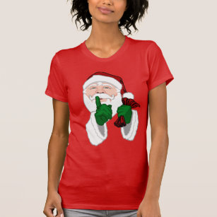 T-shirt Chemises Santa Clause Femmes Père Noël