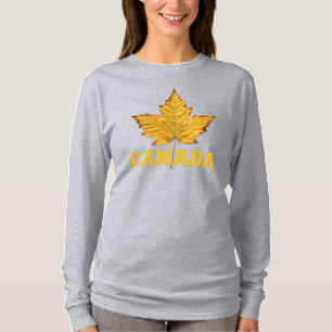 T-shirt Chemises Souvenirs Canada Équipe Canada Femmes