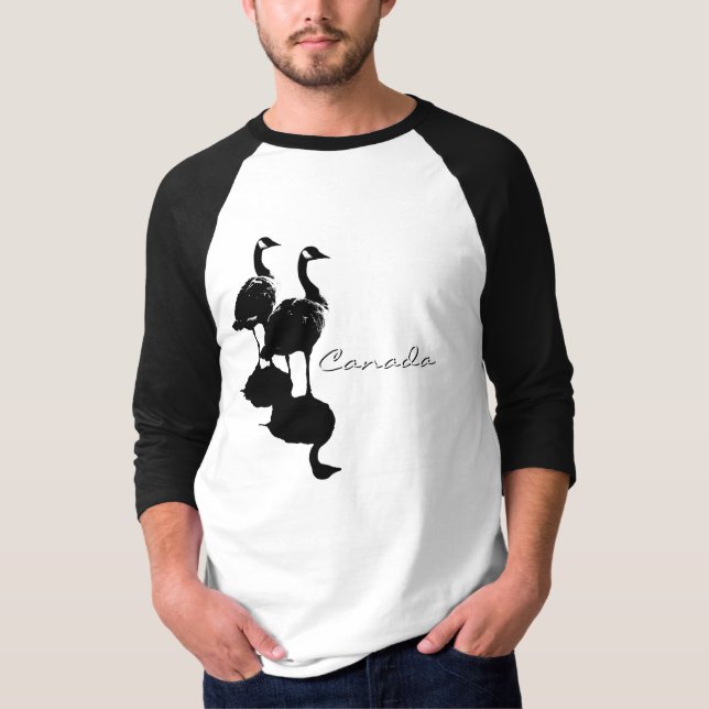 T-shirt Chemises souvenirs Canada Goose Jersey & Canada (Devant)