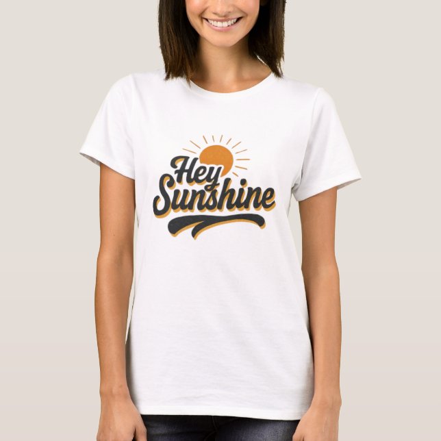 T-shirt Chemises Soyez Gentil, Style Rétro Années 70, Posi (Devant)