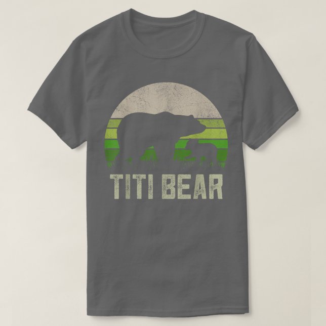 T-shirt Chemises Tantes Espagnoles De Nephew & Niece, Titi (Design devant)