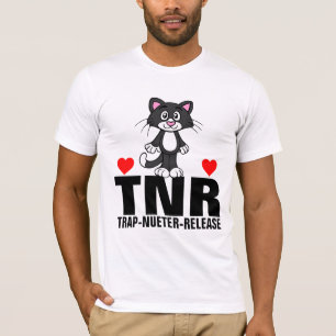 T-SHIRT CHEMISES TNR PIÈGE STÉRILISATION LIBÉRATION