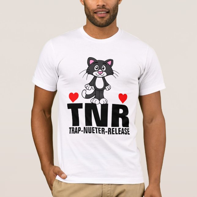 T-SHIRT CHEMISES TNR PIÈGE STÉRILISATION LIBÉRATION (Devant)