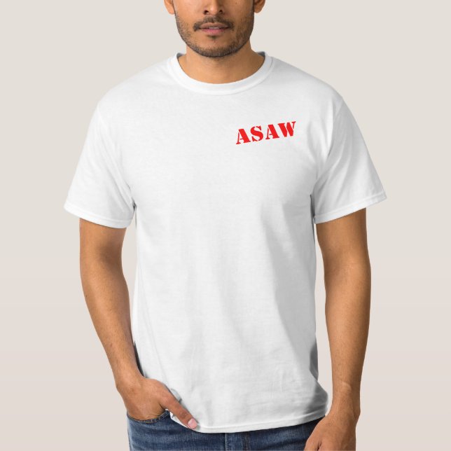 T-shirt Chemises unisexes de travail (Devant)