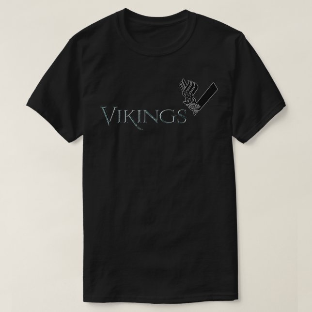 T-shirt Chemises Vikings (Design devant)