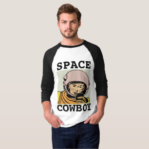 T-SHIRT CHEMISES VINTAGES DE COWBOY SPACE POUR HOMMES