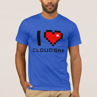 T-shirt Chemisette American Apparel I CLOUDGAR love