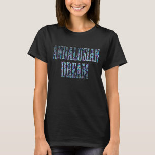 T-shirt Chemisette ANDALUSIAN DREAM. Mosaïque du Maroc