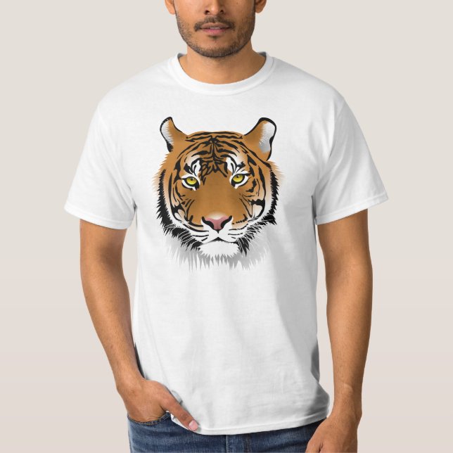 T-shirt Chemisette Blanche atigrada (Devant)