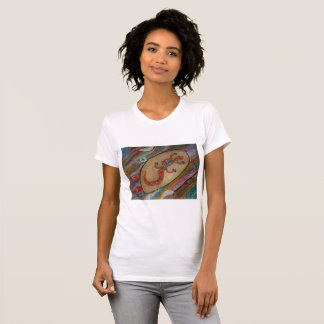 T-shirt Chemisette courte douille femme