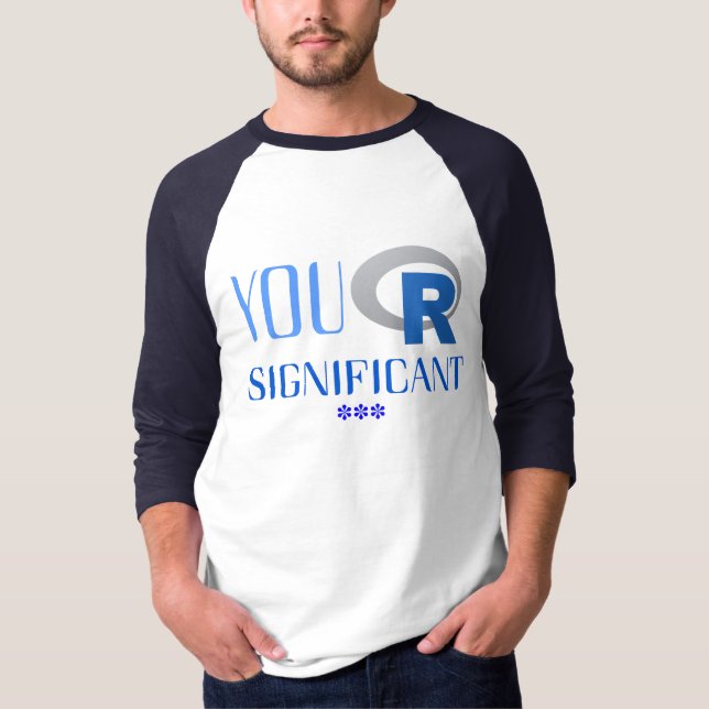 T-shirt Chemisette de longue douille You R Significant *** (Devant)