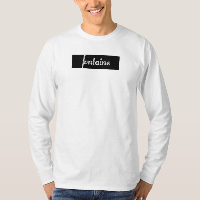 T-shirt Chemisette Fontaine (Devant)