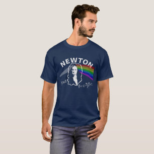T-shirt Chemisette Isaac Newton Dispersion Lumière